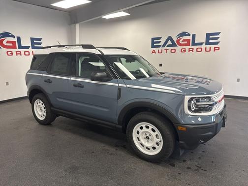 Azure Gray Metallic Tri-Coat 2026 Ford Bronco Sport Heritage