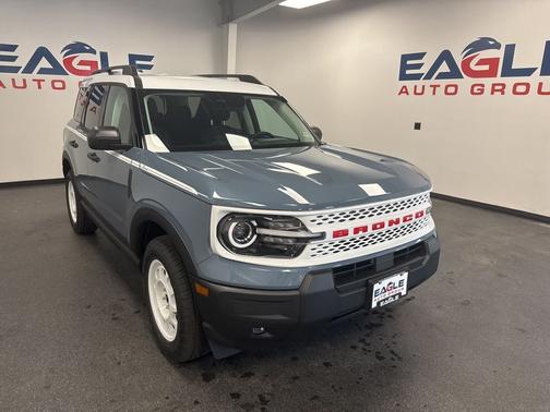 Azure Gray Metallic Tri-Coat 2026 Ford Bronco Sport Heritage
