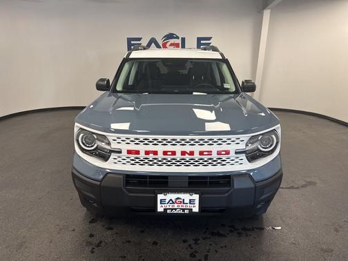 Azure Gray Metallic Tri-Coat 2026 Ford Bronco Sport Heritage