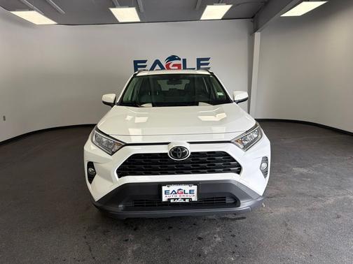 Super White 2019 Toyota RAV4 XLE Premium