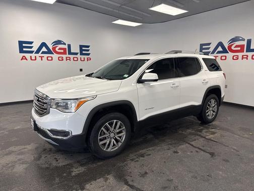Summit White 2019 GMC Acadia SLE-2