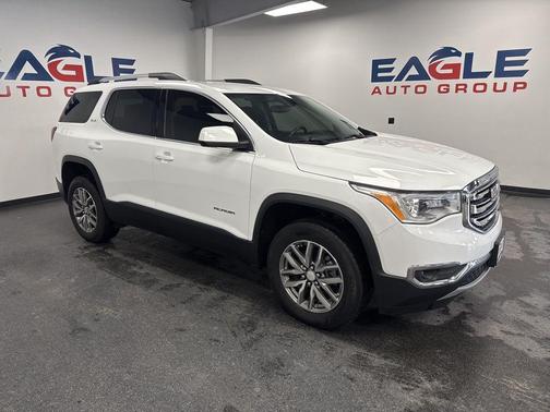 Summit White 2019 GMC Acadia SLE-2