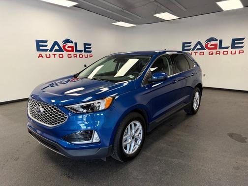 Blue Metallic 2024 Ford Edge SEL