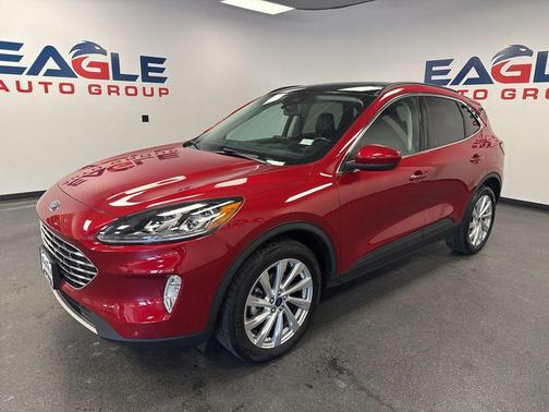Rapid Red Metallic Tinted Clearcoat 2022 Ford Escape Titanium