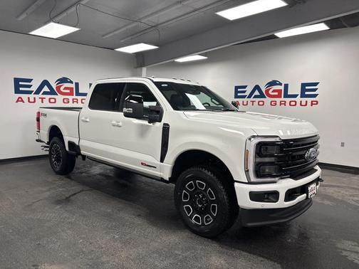 Star White Metallic Tri-Coat 2026 Ford F-350 Platinum Truck