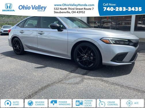 Lunar Silver Metallic 2023 Honda Civic Sport