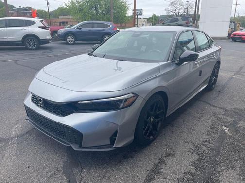 Solar Silver Metallic 2026 Honda Civic Sport