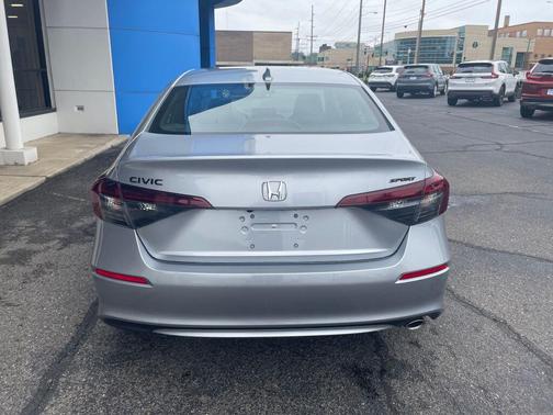 Solar Silver Metallic 2026 Honda Civic Sport