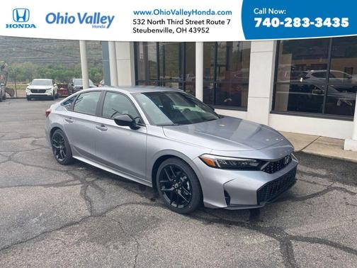 Solar Silver Metallic 2026 Honda Civic Sport