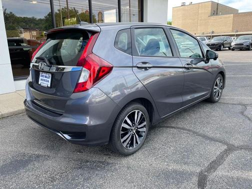 Modern Steel Metallic 2019 Honda Fit EX