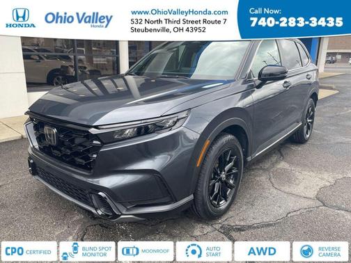 Meteorite Gray Metallic 2023 Honda CR-V Hybrid Sport AWD