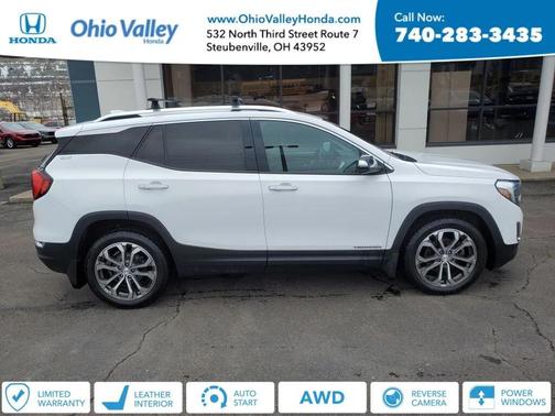 Summit White 2020 GMC Terrain SLT