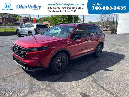 Radiant Red Metallic 2026 Honda CR-V Hybrid TrailSport AWD