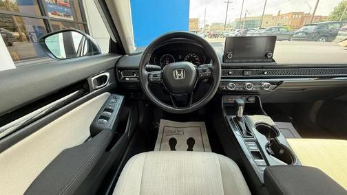 Platinum White Pearl 2024 Honda Civic EX
