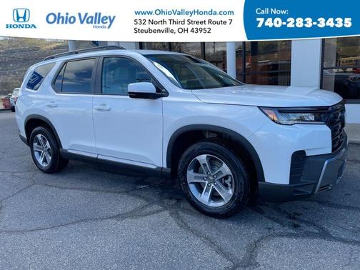 Platinum White Pearl 2026 Honda Pilot EX-L