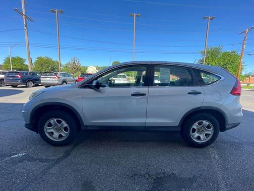 Alabaster Silver Metallic 2016 Honda CR-V LX