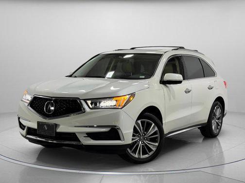 White Diamond Pearl 2017 Acura MDX 3.5L w/Technology Package