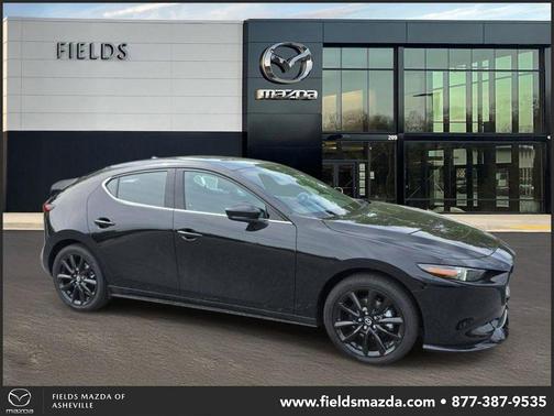 Jet Black Mica 2026 Mazda Mazda3 AWD w/Premium Package