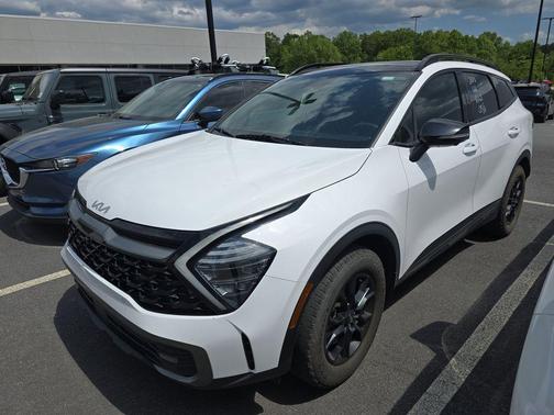 Glacial White Pearl 2023 Kia Sportage X-Pro Prestige