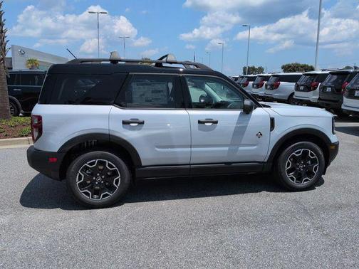 SPACE WHITE METALLIC 2026 Ford Bronco Sport Outer Banks
