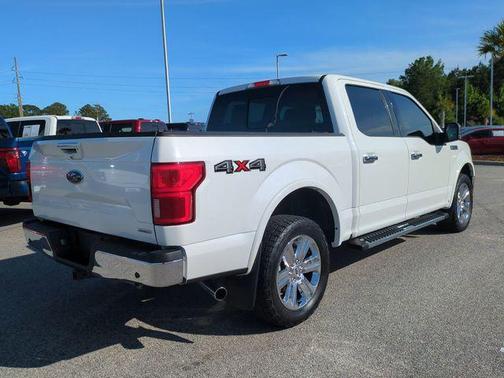 STAR WHITE METALLIC TRI-COAT 2020 Ford F-150 Lariat