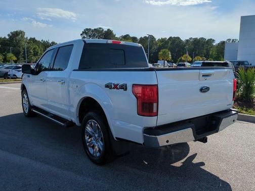 STAR WHITE METALLIC TRI-COAT 2020 Ford F-150 Lariat