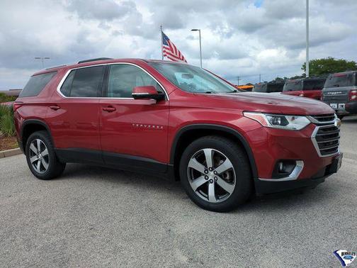 Cajun Red Tintcoat 2018 Chevrolet Traverse LT Leather