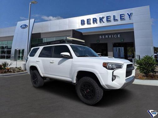 Super White 2017 Toyota 4Runner TRD Off Road Premium