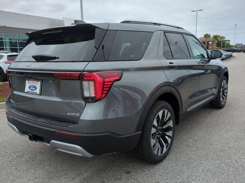 CARBONIZED GRAY METALLIC 2026 Ford Explorer Platinum