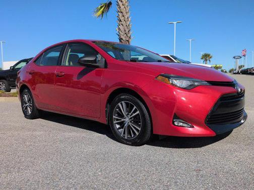 Barcelona Red Metallic 2017 Toyota Corolla LE