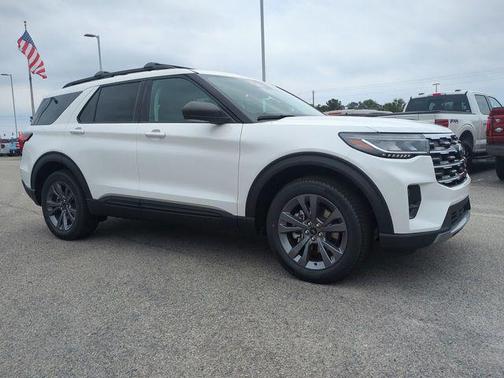 STAR WHITE MET TRI-COAT 2026 Ford Explorer Active