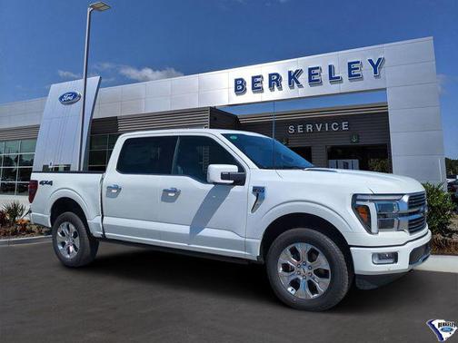 STAR WHITE METALLIC TRICOAT 2026 Ford F-150 Platinum Truck