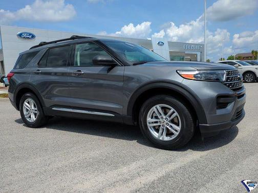 CARBONIZED GRAY METALLIC 2022 Ford Explorer XLT