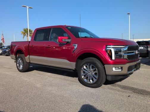 Rapid Red Metallic Tinted Clearcoat 2025 Ford F-150 King Ranch