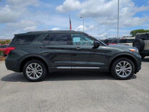 FORGED GREEN METALLIC 2023 Ford Explorer Limited