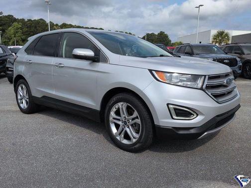 INGOT SILVER METALLIC 2018 Ford Edge Titanium