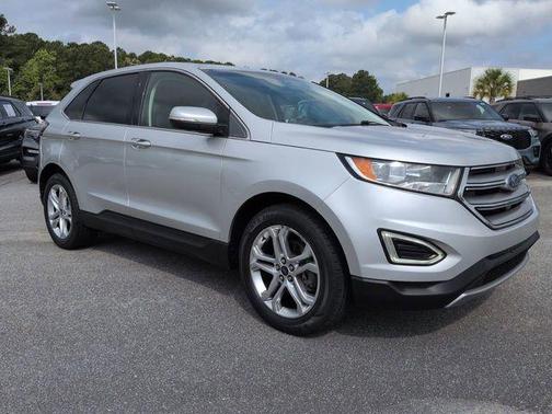 INGOT SILVER METALLIC 2018 Ford Edge Titanium