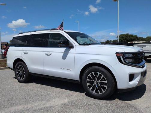 OXFORD WHITE 2025 Ford Expedition Platinum