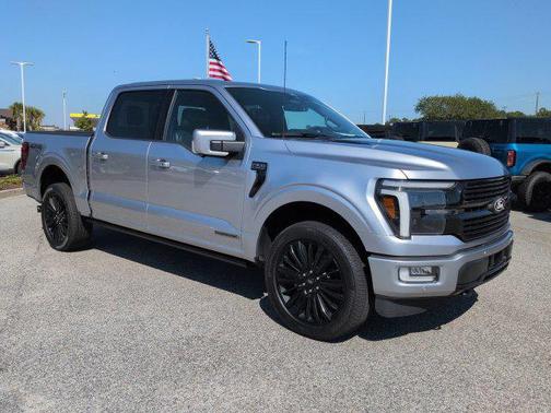 ICONIC SILVER METALLIC 2025 Ford F-150 Platinum