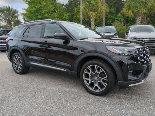 AGATE BLACK METALLIC 2025 Ford Explorer Platinum