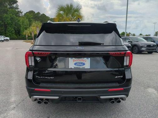 AGATE BLACK METALLIC 2025 Ford Explorer Platinum