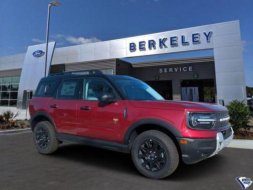 RUBY RED METALLIC TC 2025 Ford Bronco Sport Badlands SUV