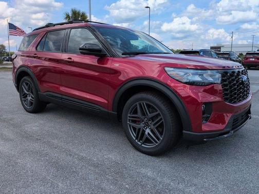 RAPID RED MET TINTED CC 2026 Ford Explorer ST-Line