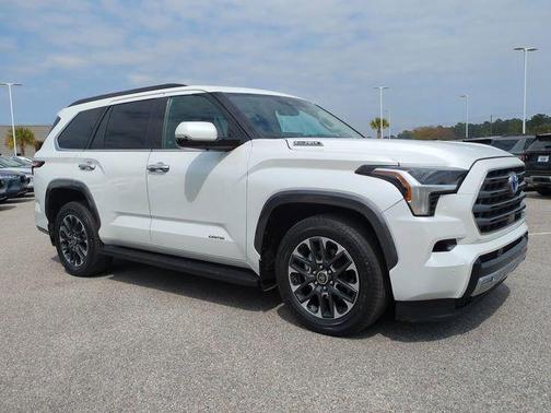 Wind Chill Pearl 2023 Toyota Sequoia Limited