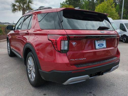 RAPID RED MET TINTED CC 2026 Ford Explorer Platinum