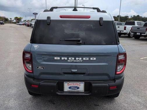 Azure Gray Metallic Tri-Coat 2026 Ford Bronco Sport Heritage