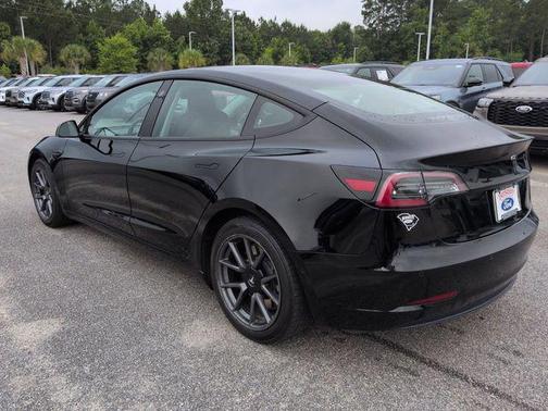 Solid Black 2021 Tesla Model 3 Standard Range Plus