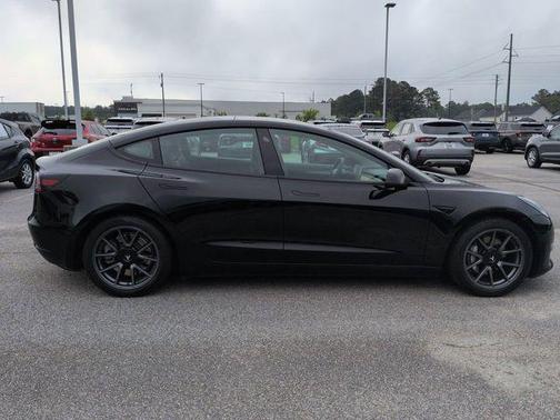 Solid Black 2021 Tesla Model 3 Standard Range Plus