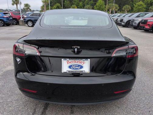 Solid Black 2021 Tesla Model 3 Standard Range Plus