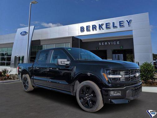AGATE BLACK METALLIC 2025 Ford F-150 STX Truck